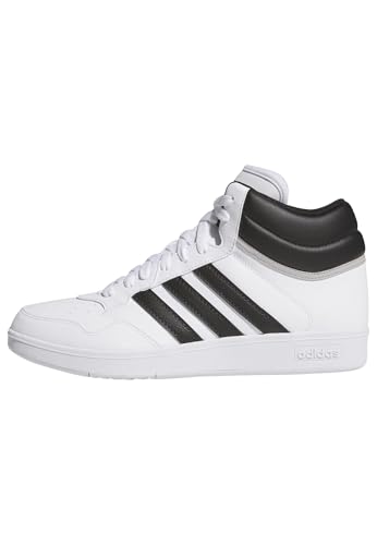 adidas Unisex Hoops 4.0 MID Shoes Schuhe, Cloud White/Core Black/Grey Two von adidas