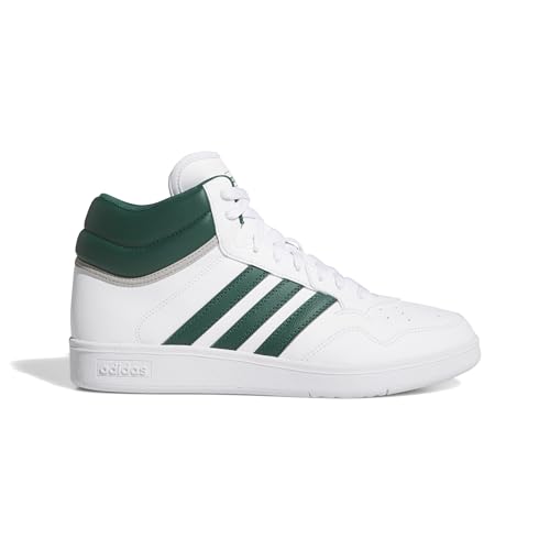 adidas Unisex Hoops 4.0 MID Shoes Schuhe, FTWR White/Collegiate Green/Grey Two, 44 EU von adidas