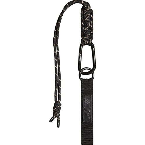 adidas Unisex Keychain Parley Ocean Plastic Lanyard, Black/Black/Savannah/Grey, HG8080, NS adidas Unisex Keychain Parley Ocean Plastic Lanyard, Black/Black/Savannah/Grey, HG8080, NS von adidas