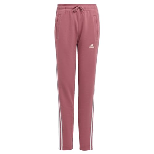 adidas Unisex Kids Essentials 3-Streifen Hose PINK/Sandy Pink 140 von adidas