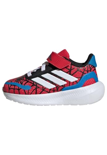 adidas Unisex Kids Marvel Spider-Man Kids RUNFALCON 3.0 Schuh Pure Ruby/Cloud White/Bright Blue 22 von adidas Originals