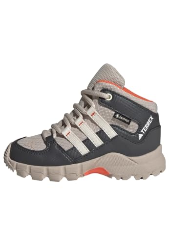 adidas Unisex Kids TERREX Mid GORE-TEX Wanderschuh Wonder Beige/Wonder White/Semi Impact Orange 23 1/2 adidas Unisex Kids TERREX Mid GORE-TEX Wanderschuh Wonder Beige/Wonder White/Semi Impact Orange 23 1/2 von adidas