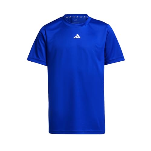 adidas Unisex Kids Train Essentials Logo Regular Fit Kids T-Shirt Lucid Blue/White 128 adidas Unisex Kids Train Essentials Logo Regular Fit Kids T-Shirt Lucid Blue/White 128 von adidas