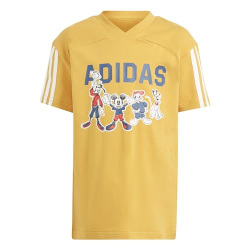 adidas Unisex Kids x Disney Micky Maus T-Shirt-Set Preloved Yellow/Off White 128 von adidas