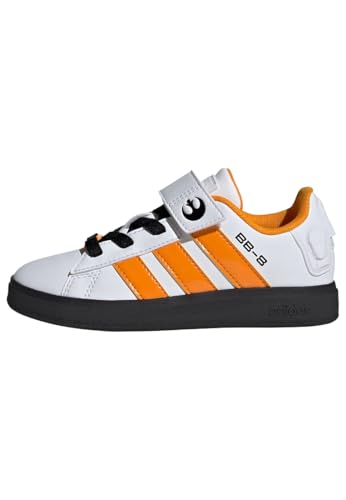 adidas Unisex Kids x Star Wars Grand Court 2.0 Schuh Cloud White/Crew Orange/Core Black 34 adidas Unisex Kids x Star Wars Grand Court 2.0 Schuh Cloud White/Crew Orange/Core Black 34 von adidas