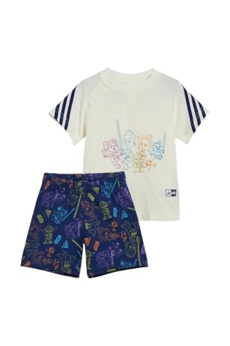 adidas Unisex Kids x Star Wars Young Jedi T-Shirt Set Off White/Dark Blue/Multicolor 92 adidas Unisex Kids x Star Wars Young Jedi T-Shirt Set Off White/Dark Blue/Multicolor 92 von adidas