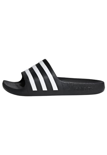 adidas Adilette Aqua, Unisex-Flip-Flops – Kinder und Jugendliche, Core Black Ftwr White Core Black, 38 EU von adidas