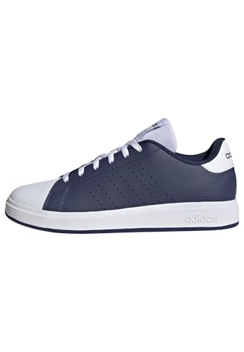 adidas Unisex Kinder Advantage Base 2.0 Shoes JUNIOR Schuhe, Dark Blue/FTWR White/Grey Two von adidas