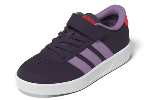 adidas Unisex Kinder BREAKNET 3.0 Shoes Children Schuhe, Aurora Plum/preloved Purple/Lucid red von adidas