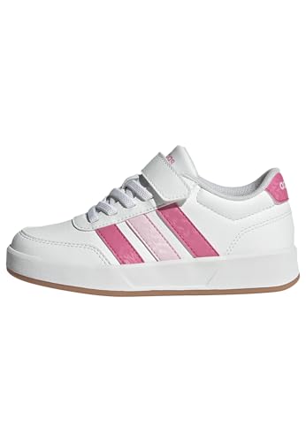 adidas Unisex Kinder BREAKNET 3.0 Shoes Children Schuhe, FTWR White/pink Fusion/Clear pink adidas Unisex Kinder BREAKNET 3.0 Shoes Children Schuhe, FTWR White/pink Fusion/Clear pink von adidas