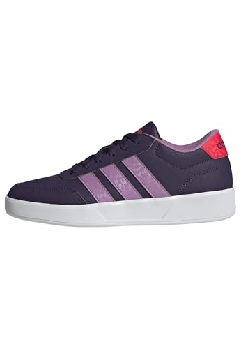 adidas Unisex Kinder BREAKNET 3.0 Shoes JUNIOR Schuhe, Aurora Plum/preloved Purple/Lucid red von adidas