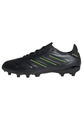 adidas Unisex Kinder COPA Pure III League Firm Multi Ground Football Boots Kids Fußballschuhe, Core Black/DGH Solid Grey/Lucid Lemon von adidas