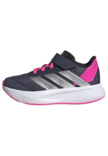adidas Unisex Kinder Duramo SL2 Hook and Loop Shoes Kids Laufschuhe, Shadow Navy/Silver met./Lucid pink adidas Unisex Kinder Duramo SL2 Hook and Loop Shoes Kids Laufschuhe, Shadow Navy/Silver met./Lucid pink von adidas