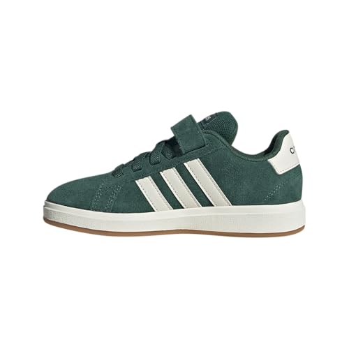 adidas Unisex Kinder Grand Court 00s Shoes Children Schuhe, Collegiate Green/Off White/Gum adidas Unisex Kinder Grand Court 00s Shoes Children Schuhe, Collegiate Green/Off White/Gum von adidas