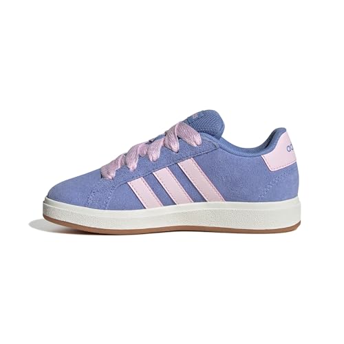 adidas Unisex Kinder Grand Court 00s Shoes Kids Schuhe, Blue Fusion Clear Pink Core White adidas Unisex Kinder Grand Court 00s Shoes Kids Schuhe, Blue Fusion Clear Pink Core White von adidas