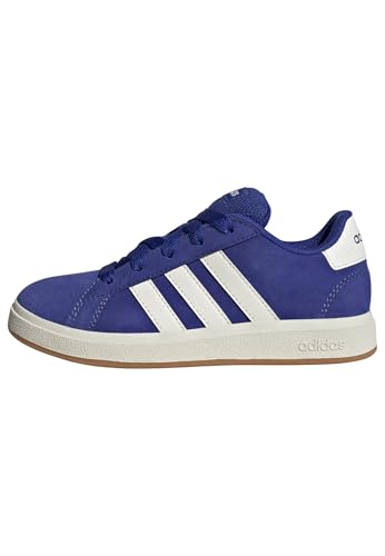 adidas Unisex Kinder Grand Court 00s Shoes Kids Schuhe, Semi Lucid Blue/Off White/Gum von adidas