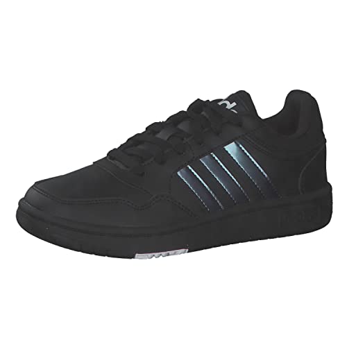 adidas Unisex Kinder Hoops Sneakers, Core Black/Core Black/Ftwr White, 32 EU von adidas