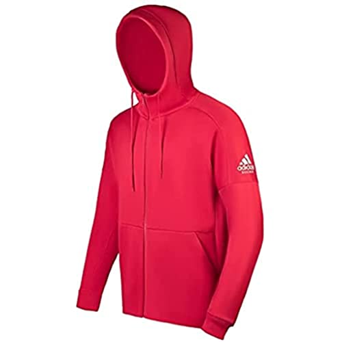 adidas Unisex Kinder Jacket Only Stack Logo On Left Sleeve Jacke, Rotweiß, XL von adidas