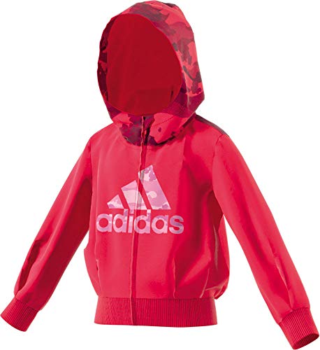 adidas Unisex Kinder Lg Ft Sweatshirt, Rosa (Rosact/Rosaut), 104 von adidas