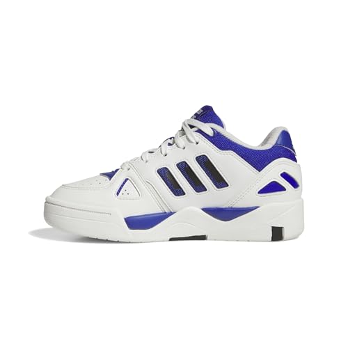 adidas Unisex Kinder MIDCITY Low Shoes Basketball-Schuhe, core White/semi Lucid Blue/core Black von adidas