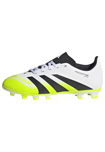 adidas Unisex Kinder Predator Club Firm Multi Ground Football Boots Kids Fußballschuhe, Cloud White/Core Black/Lucid Lemon adidas Unisex Kinder Predator Club Firm Multi Ground Football Boots Kids Fußballschuhe, Cloud White/Core Black/Lucid Lemon von adidas