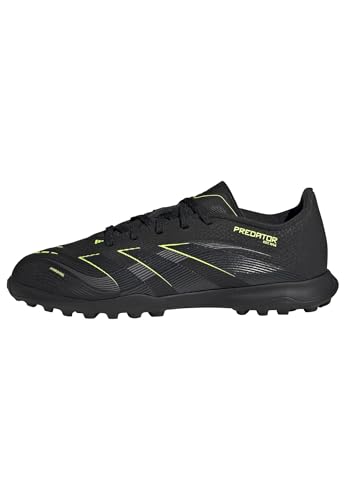 adidas Unisex Kinder Predator League Turf Football Boots Kids Fußballschuhe, Core Black/Carbon/Lucid Lemon von adidas