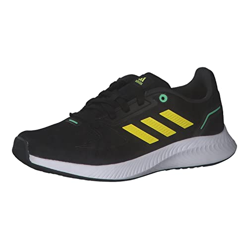 adidas Unisex Kinder Runfalcon 2.0k Laufschuhe, Cblack Beamye Beamgr, 37 1/3 EU von adidas