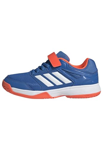 adidas Unisex Kinder Speedcourt Kids Indoor Shoes Sportliche Schuhe, Bright Royal/Cloud White/Team Solar Orange adidas Unisex Kinder Speedcourt Kids Indoor Shoes Sportliche Schuhe, Bright Royal/Cloud White/Team Solar Orange von adidas