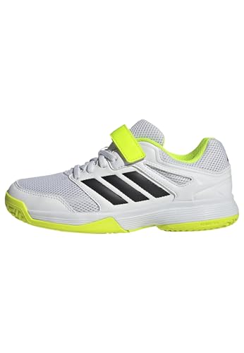adidas Unisex Kinder Speedcourt Kids Indoor Shoes Sportliche Schuhe, Cloud White/Core Black/Lucid Lemon adidas Unisex Kinder Speedcourt Kids Indoor Shoes Sportliche Schuhe, Cloud White/Core Black/Lucid Lemon von adidas