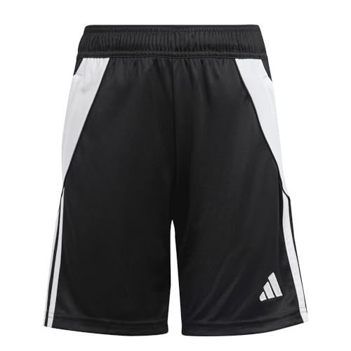 adidas Unisex-Kinder TIRO24 SHO Y Shorts, Black/White, 11-12 Jahre von adidas