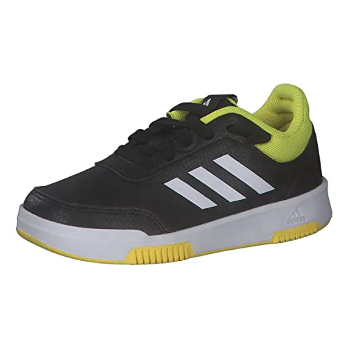 adidas Unisex Kinder Tensaur Sport 2.0 K Laufschuhe, Core Black Beam Yellow Ftwr White, 38 2/3 EU von adidas