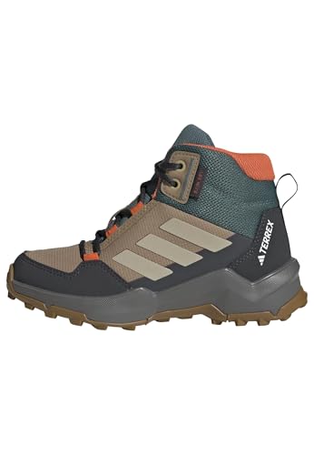 adidas Unisex Kinder Terrex AX4R MID RAIN.RDY Hiking Shoes Schuhe zum Wandern, Cardboard/Savannah/semi Impact orange von adidas