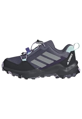 adidas Unisex Kinder Terrex AX4S Speed Lacing Hiking Shoes Kids Schuhe zum Wandern, preloved Violet/Matte Silver/Powder Plum von adidas