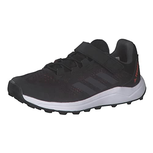 adidas Unisex Kinder Terrex Agravic Flow Cf Trail Running Shoe, Core Black Dgh Solid Grey Solar Red, 30 EU von adidas