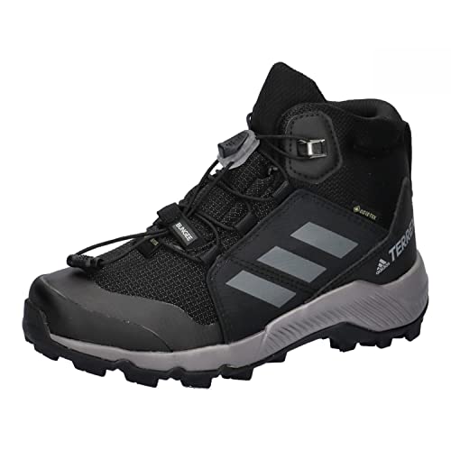 adidas Unisex Kinder Terrex Mid GORE-TEX Sneakers, Core Black/Grey Three/Core Black, 34 EU von adidas