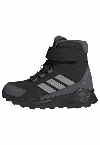 adidas Unisex Kinder Terrex Trailmaker 2 High Climawarm+ Kids 6.5 Schuhe zum Wandern, Core Black Matte Silver Grey Six von adidas