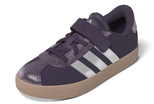adidas Unisex Kinder VL Court 3.0 Shoes Children Schuhe, Aurora Plum/Zero Metalic/Pink Gum von adidas