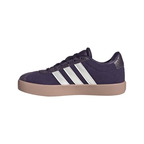 adidas Unisex Kinder VL Court 3.0 Shoes Kids Schuhe, Aurora Plum/Zero Metalic/Pink Gum von adidas
