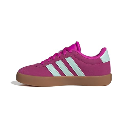adidas Unisex Kinder VL Court 3.0 Shoes Kids Schuhe, Shock Pink/Semi Flash Aqua/Lucid Lemon adidas Unisex Kinder VL Court 3.0 Shoes Kids Schuhe, Shock Pink/Semi Flash Aqua/Lucid Lemon von adidas