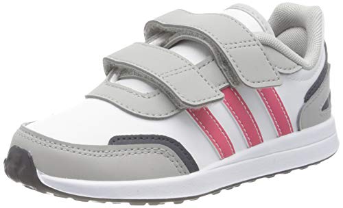 adidas Unisex-Kinder VS Switch 3 C Sneaker, Ftwwht Powpnk Legink, 28.5 EU von adidas