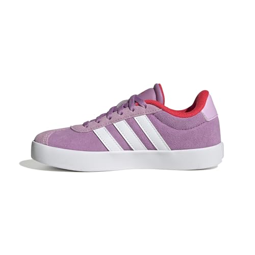 adidas Unisex Kinder Vl Court 3.0 Shoes Kids Schuhe, Preloved Purple FTWR White Lucid Red von adidas