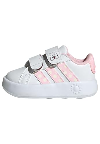adidas Unisex Kinder X Disney Minnie Mouse Grand Court Shoes Kids Schuhe, FTWR White Clear Pink Chalk White adidas Unisex Kinder X Disney Minnie Mouse Grand Court Shoes Kids Schuhe, FTWR White Clear Pink Chalk White von adidas