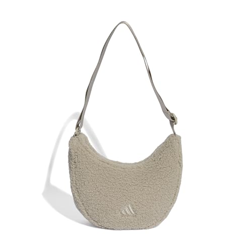 adidas Unisex Klassische winterfeste Schultertasche Beige/Chalk White 1 Größe von adidas
