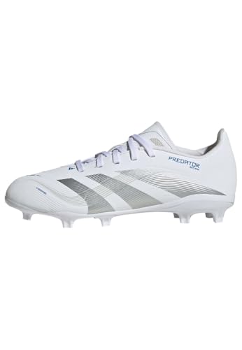 adidas Unisex League Firm Multi Ground Fußballschuhe, EU, Cloud White Silver Metallic Bright Royal, 5.5 UK Child von adidas