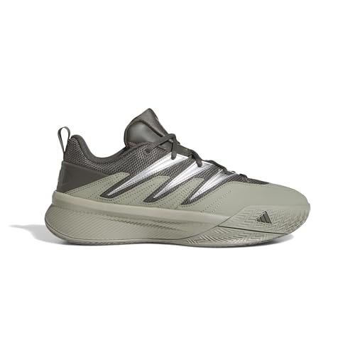 adidas Unisex Lillard Dame Certified 2 Low Trainers Basketball-Schuhe, Cinder/Silver Pebble/Silver met, 38 EU von adidas