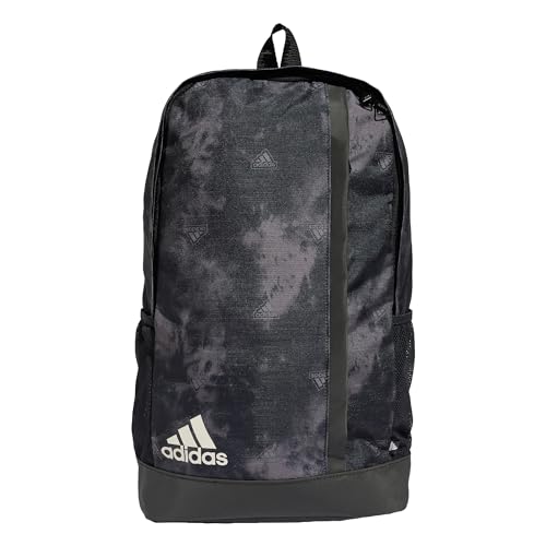 adidas Unisex Linear Graphic Backpack Tasche, Black/Charcoal/White von adidas