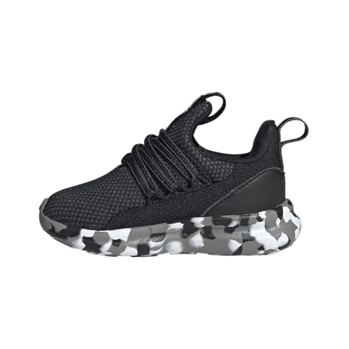 adidas Unisex Lite Racer Adapt 7.0 Sneaker, Schwarz / Schwarz / Grau Camouflage, 16.0 cm adidas Unisex Lite Racer Adapt 7.0 Sneaker, Schwarz / Schwarz / Grau Camouflage, 16.0 cm von adidas