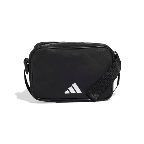 adidas Unisex Monogram Essentials Shoulder Bag Taschen, schwarz/weiß von adidas