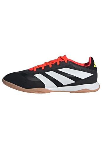 adidas Unisex Predator League Indoor Football Boots Fußballschuhe, Core Black/Cloud White/Solar Red, 46 EU von adidas