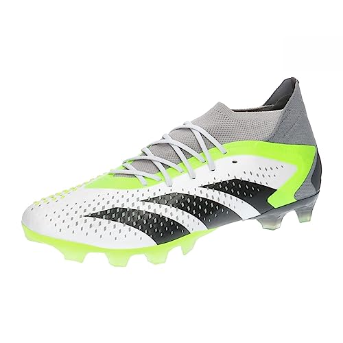 Adidas Unisex Predator Accuracy.1 Ag Football Shoes (Artificial Grass), FTWR White/Core Black/Lucid Lemon, 40 2/3 EU von adidas